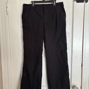 Athleta black utility pants, 12